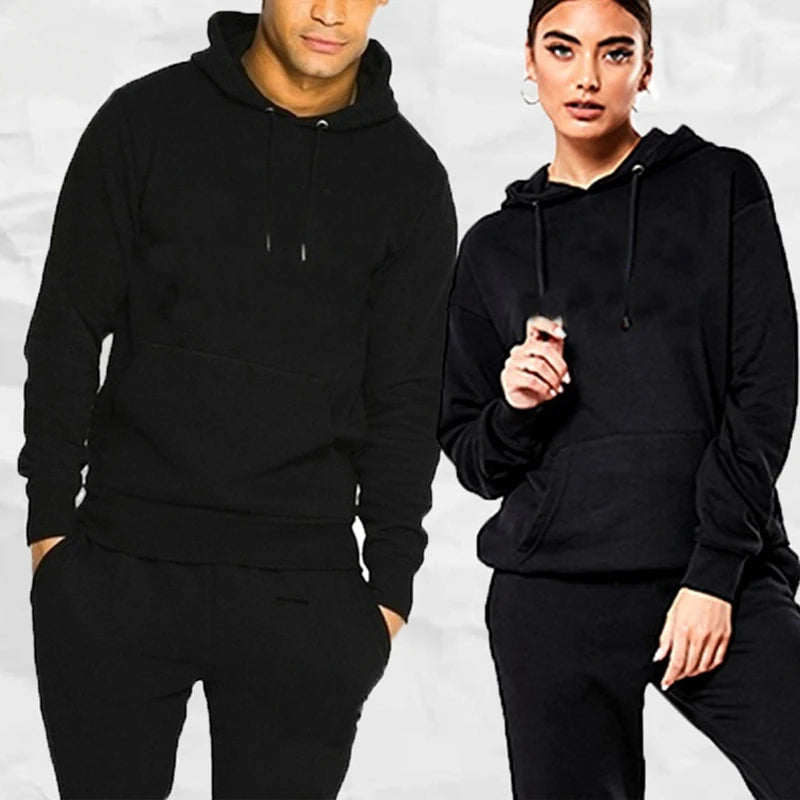 SHEFFWRLD FITNESS™ Men's Essential Hoodie & Jogger Tracksuit Set