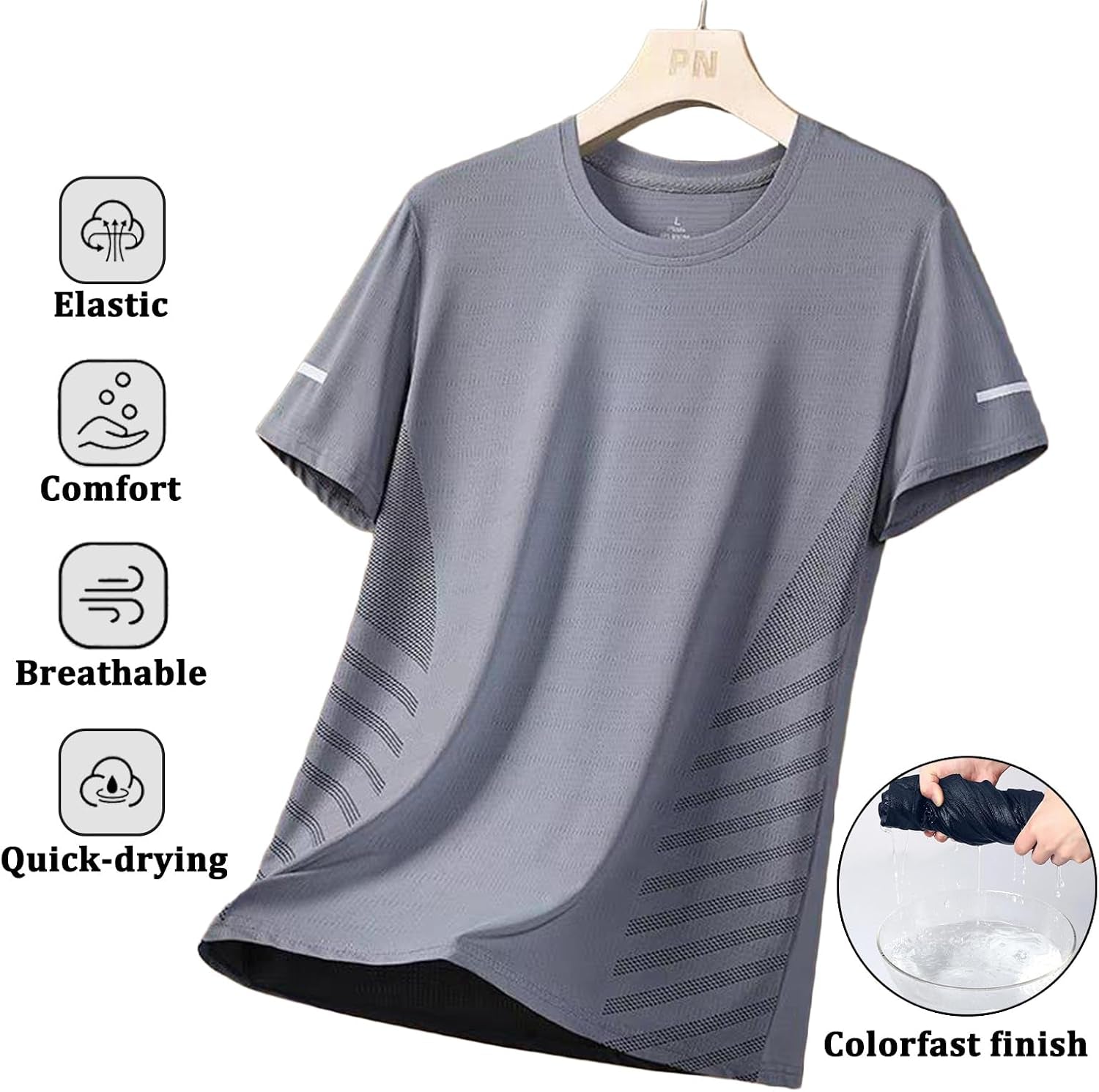 SHEFFWRLD FITNESS™ Men's Performance Training T-Shirt 3-Pack
