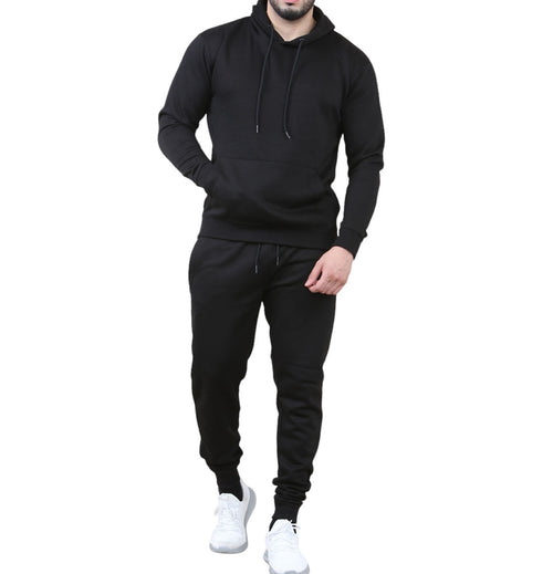 SHEFFWRLD FITNESS™ Men's Essential Fleece Hoodie & Jogger Tracksuit Set