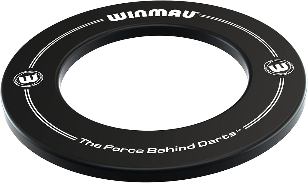 Printed Dart Board Surround Ring – Durable Backboard Wall Protector for Dartboards - Available in White, Black, Red & Blue - Professional Darts Accessories