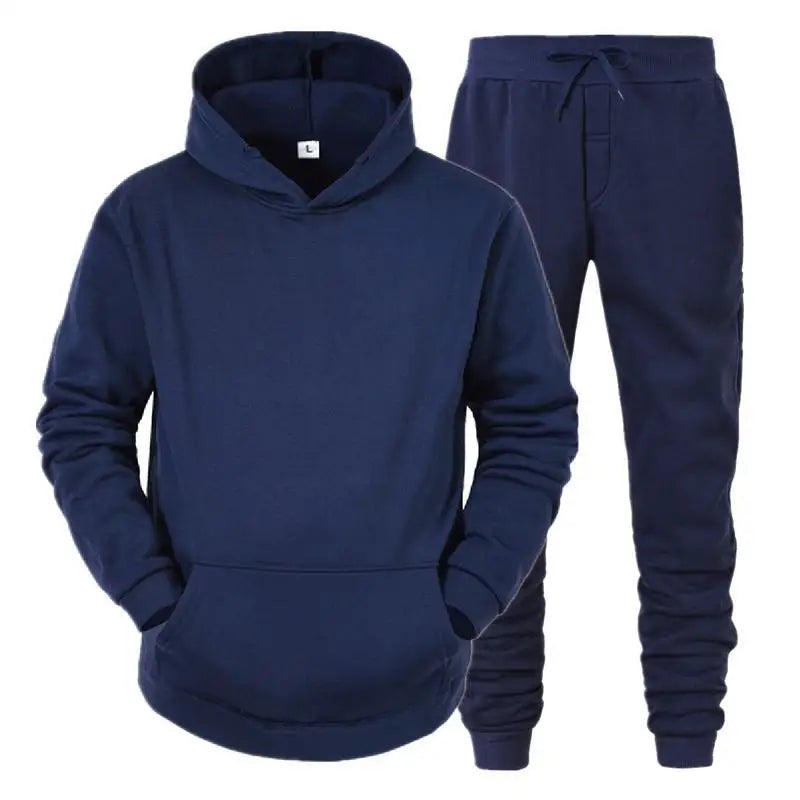 SHEFFWRLD FITNESS™ Men's Essential Hoodie & Jogger Tracksuit Set
