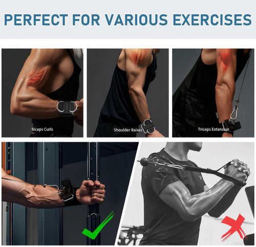 1 Pair Wrist Straps Weightlifting, Black Lifting Straps with Cuffed D Ring, Thick Comfortable Wrist Support for Weightlifting & Gym Training