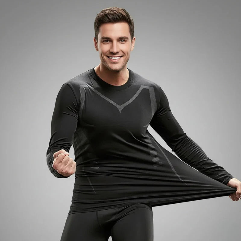 Men's Performance Compression T-Shirt | Quick-Dry Gym Base Layer