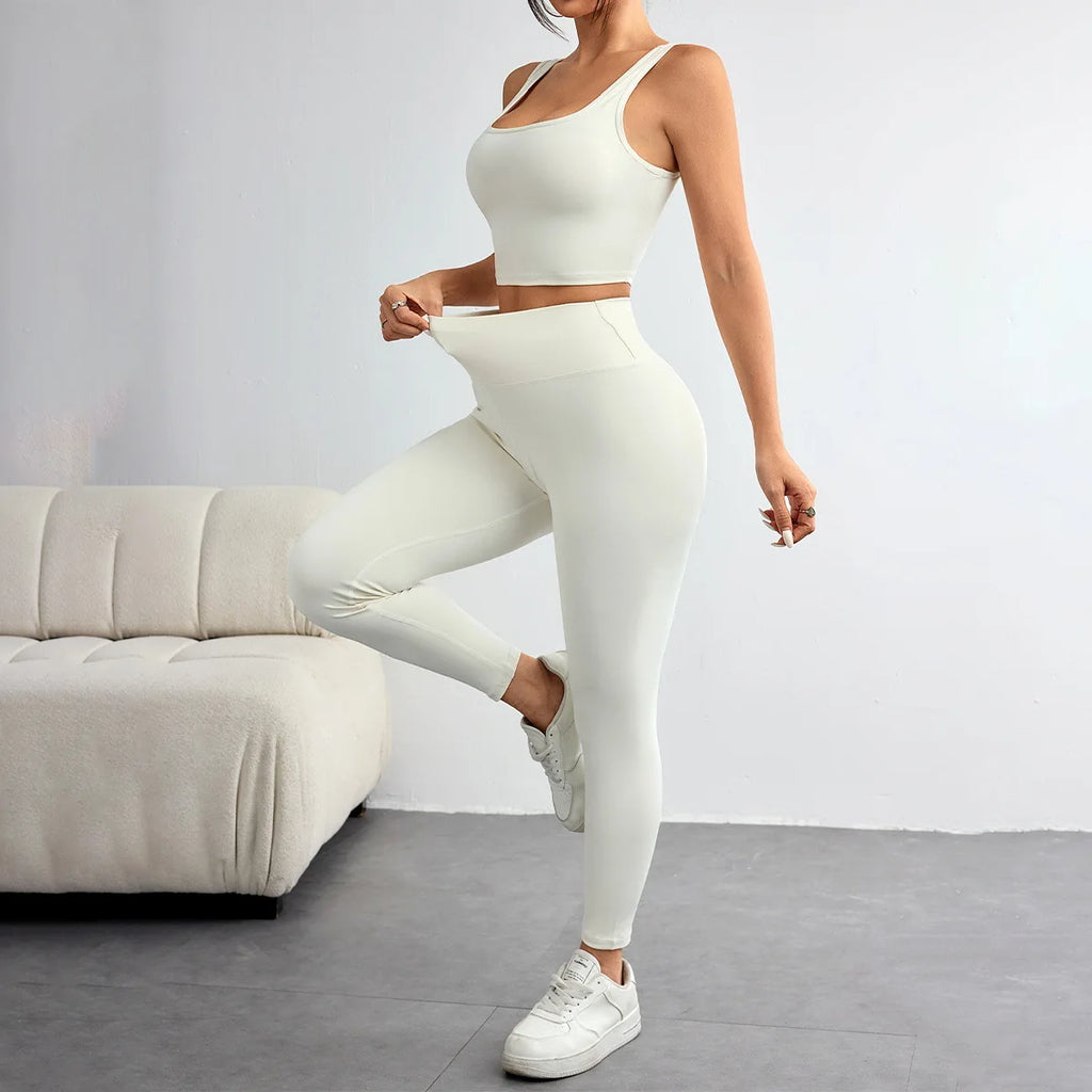Women Three Pieces Hoodie Suits Furry Long Sleeve Pullovers with Tank Top Skinny Pants Women Sets Tracksuits Outfits Clothes