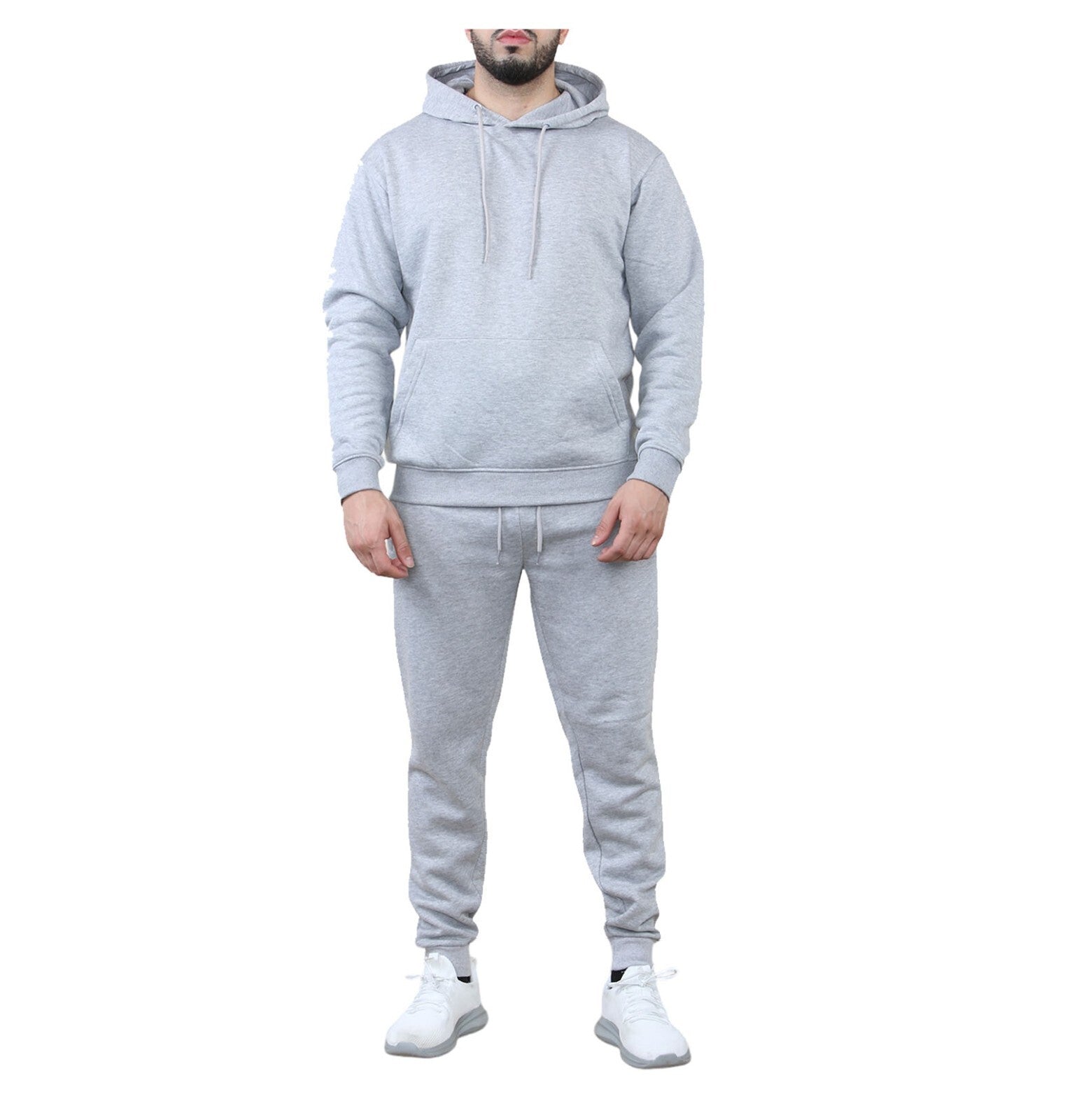 SHEFFWRLD FITNESS™ Men's Essential Fleece Hoodie & Jogger Tracksuit Set